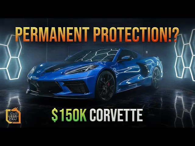This $150K C8 Corvette Owner Ditched PPF for a Permanent Paint Upgrade